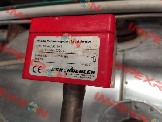 MG-AUVK10/HT/T15-L1.150/M1.000/14 Ksr Kuebler