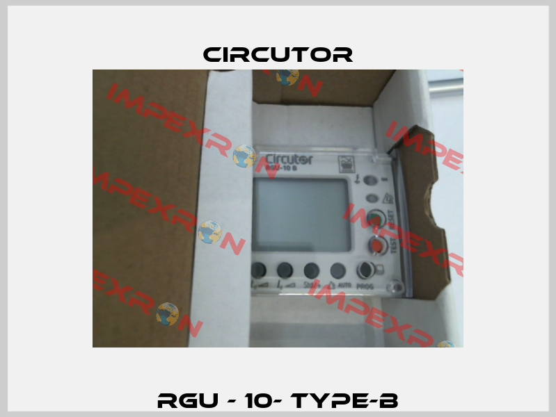 RGU - 10- TYPE-B Circutor