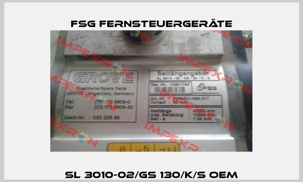 SL 3010-02/GS 130/K/S OEM FSG Fernsteuergeräte