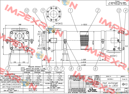 KS20-BCN-420S L1800 HS Cooler