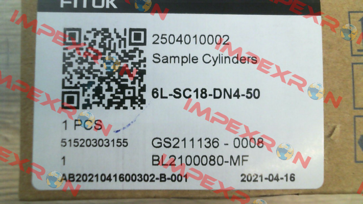 6L-SC18-DN4-50 Fitok