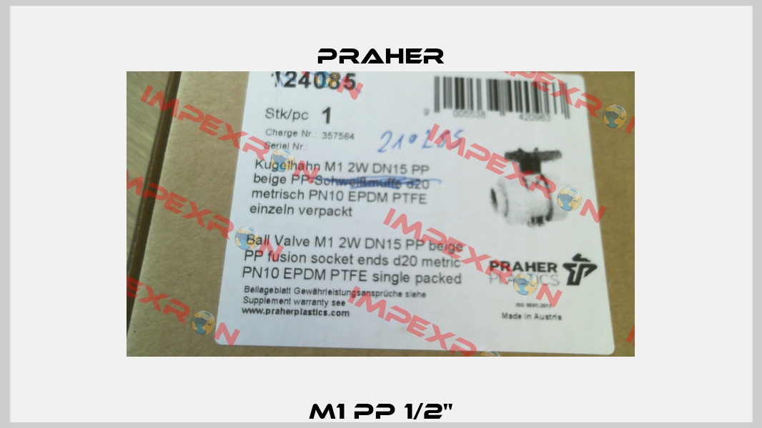 M1 PP 1/2" Praher