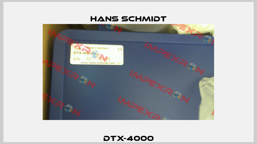 DTX-4000 Hans Schmidt