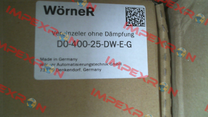 D0400-25-DW-E-G Wörner
