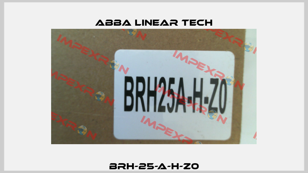 BRH-25-A-H-Z0 ABBA Linear Tech