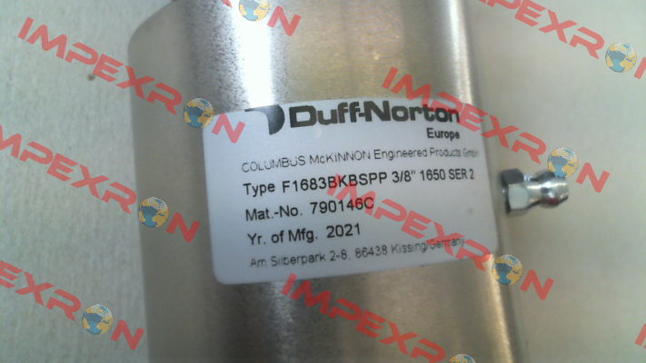 1683 BK 3/8" Duff Norton