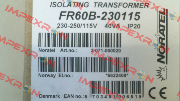 FR60B-230115 / 3-071-060020 Noratel