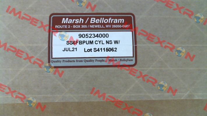 905-234-000 Bellofram