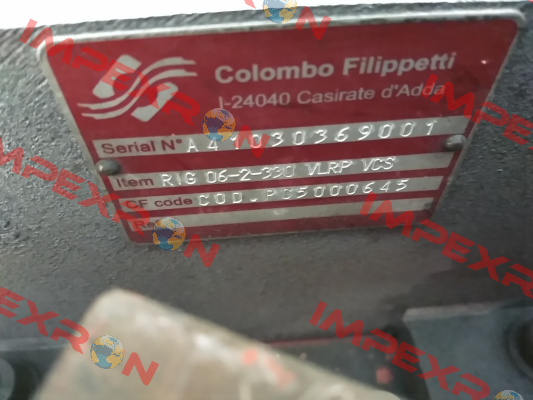 RIG06-2-330-VLRP  Colombo Filippetti