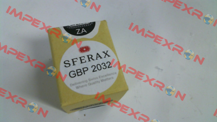 P/N: 1110.002032.40 Type: GBP 2032 ZA Sferax