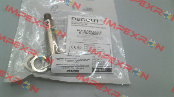 MS4/00-1H Micro Detectors / Diell (now Datasensing)
