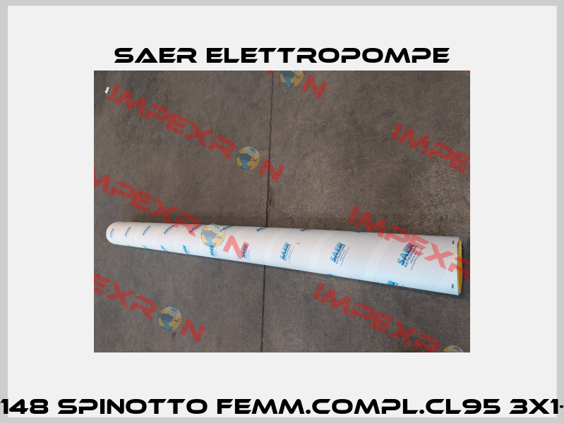 55400148 SPINOTTO FEMM.COMPL.CL95 3x1+1 MT 3 Saer Elettropompe