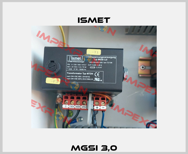 MGSI 3,0 Ismet