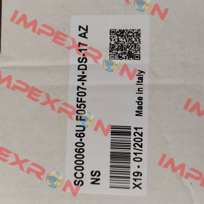 SC00060-6UF05F0717AZ (UK part N. - PT200 B S12) Air Torque