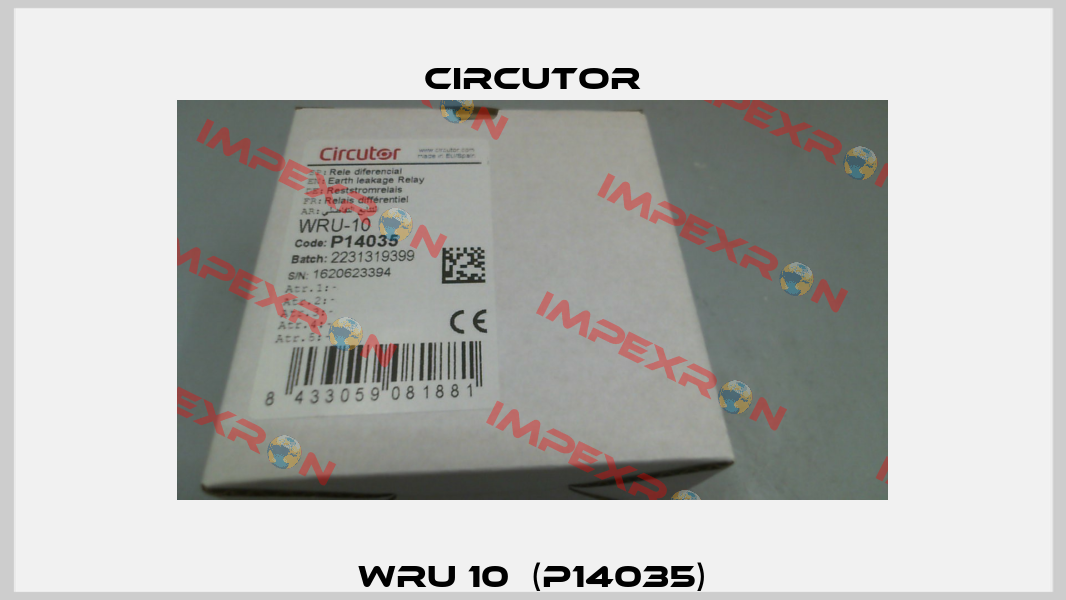 WRU 10  (P14035) Circutor