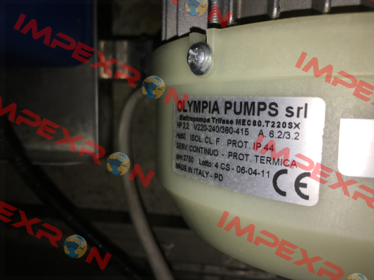 MEC80.T220SX OLYMPIA PUMPS